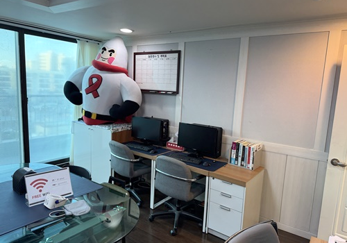 휴게공간 내부 공간 사진